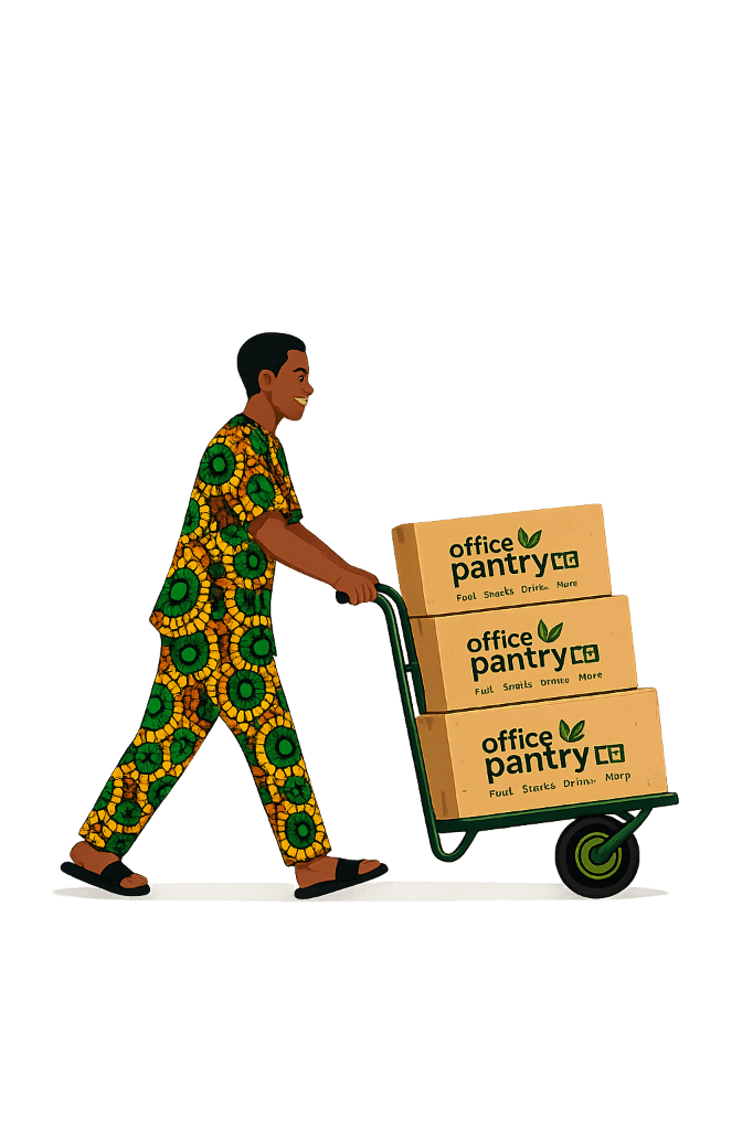 Office Pantry NG delivery person